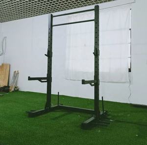 Estante de energía para gimnasio comercial, medio soporte para sentadillas para crossfits - Product Image 4