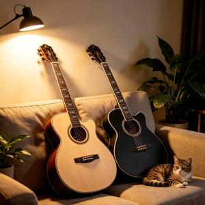 <span class=keywords><strong>Guitare</strong></span> acoustique 6 cordes de 40 pouces avec touche en palissandre, qualité OEM haut de gamme, service OEM/ODM professionnel, vente chaude - Product Image 4