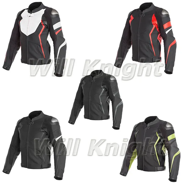 Men der Motorcycle <span class=keywords><strong>Racing</strong></span> <span class=keywords><strong>Jacket</strong></span> AVRO 4 Cowhide Genuine Leather <span class=keywords><strong>Jacket</strong></span>