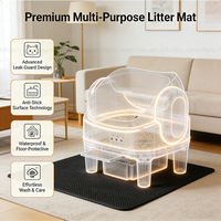 Litière pour chat Elecpet 2026 XXXL en acier inoxydable 304, sortie par le haut, autonettoyante, contrôle des odeurs, Arenero Inteligente Autolimpiable OEM