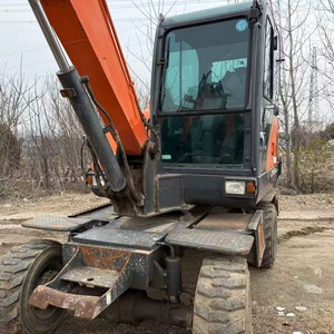 Excavadora Usada Doosan Naranja, Equipo de Construcción con Cucharón de Excavación - Product Image 5
