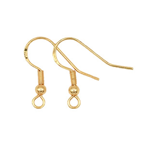 Ganchos y Accesorios para Pendientes de Plata de Ley S925, Chapado en Oro de 18k, Conservación del Color, Pendientes Hechos a Mano, Material para Pendientes - Product Image 3