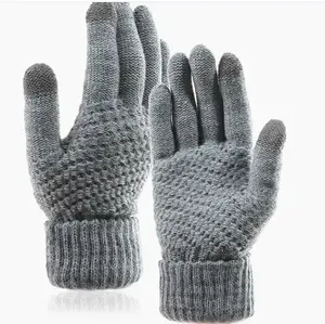 Gants chauds d'hiver de qualité supérieure Gants d'hiver Écran tactile Gants d'hiver Hommes Personnaliser Logo En Gros - Product Image 5
