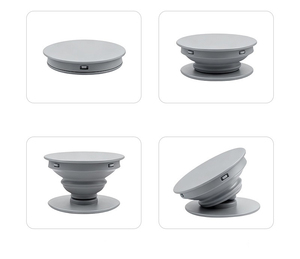 IStapromo Gifts Silicone <b>Phone</b> Pop Socket Grip Stand Holder One Touch Release Desk Mount Multi Color Options - Product Image 6