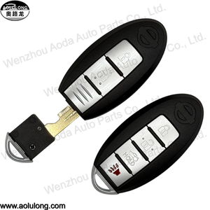 Wholesale Universal 2+1 Buttons Car <strong>Key</strong> Shell <strong>Smart</strong> Remote Control Vehicle <strong>Key</strong> Case Cover for <strong>Nissan</strong> - Product Image 4