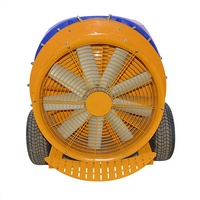 Pulvérisateur agricole à soufflerie d'air pour vergers, entraîné par moteur/engrenage PTO, vente en gros d'usine