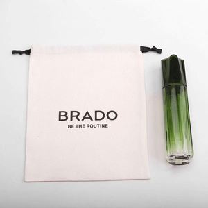 Eco Cotton Linen Drawstring <b>Bag</b> Custom Cosmetic Gift Dust <b>Bag</b> Reusable Personalized Jewelry <b>Packaging</b> <b>Bag</b> - Product Image 1