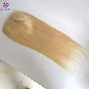 Vente en gros utile pour les <span class=keywords><strong>cheveux</strong></span> <span class=keywords><strong>clairsemés</strong></span> imite le processus d'injection d'aiguille personnalisation multicolore vierge 100% <span class=keywords><strong>cheveux</strong></span> humains <span class=keywords><strong>femme</strong></span> topper - Product Image 3