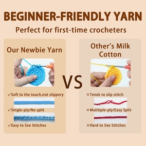 Kit de Crochet Amigurumi Pingouin en Peluche pour Débutants – Artisanat Textile Marin pour Noël, Idéal pour Adultes et Débutants - Product Image 4