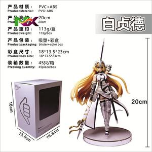 ฟิกเกอร์ Fate <span class=keywords><strong>FGO</strong></span> ฌองน์ ดาอาร์ก รุ่น Ruler สีขาว แบบกล่อง ของสะสมอนิเมะ ขายส่ง ของตกแต่งโต๊ะทำงาน จากโรงงาน - Product Image 2
