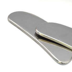 Gua Sha Weichgewebe-Entspannungs übung Physiotherapie-Tool <span class=keywords><strong>Meridian</strong></span>-Massage Edelstahl-Faszien messer für das Gesicht - Product Image 4