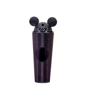 Bouteille d'eau de sport unisexe 1000ML en plastique de dessin Panda 1000ml bouteille d'eau thermique à boire direct avec paille - Product Image 6