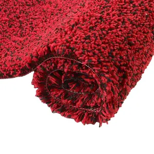 Supplier Provides Comfortable 100% Polyester Fur Shaggy Plush Fabric for Living Room