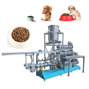 Extrudeuse automatique ligne de fabrication d'aliments équilibrés pour animaux de compagnie et chats Kibbel sec et humide ligne de fabrication d'aliments pour chiens - Product Image 2