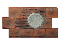 Panneau en Faux Pierre NEU Moderne, Grande Dalle, Utilisation Hôtelière, Léger, Écologique, Imperméable, Design 3D, Revêtement en Polyuréthane