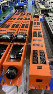 PDU de Rack Silencioso Trifásico ETL de Alta Potencia <span class=keywords><strong>KDA</strong></span> KA3 para Centro de Datos, 125A 160A, 24 Tomas C19, con Ventilador de Refrigeración - Product Image 5