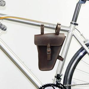 Borsa con telaio per bici a triangolo per sport in Mountain Bike da esterno in Nylon marrone e materiale EVA borsa da ciclismo - Product Image 5