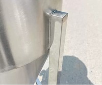 Filter Hisap Vakum Bore Besar Baja Tahan Karat 304 316 Kustom |   Corong Buchner, Tangki Filtrasi untuk Pemisahan Padatan-Cairan