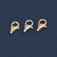 Fermoir mousqueton en or 18 carats Composant de fabrication de bijoux fins Bracelet en or Au750 Collier Cheville Bijoux Accessoires Résultats