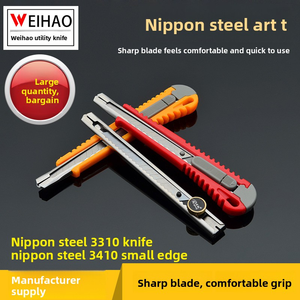 Nikko มีดวอลล์เปเปอร์ขนาดเล็ก9มม., มีดวอลล์เปเปอร์แบบสกรูแบบพกพา, แกะกล่องด่วน, ใบมีดกล้องส่องทางไกล - Product Image 5