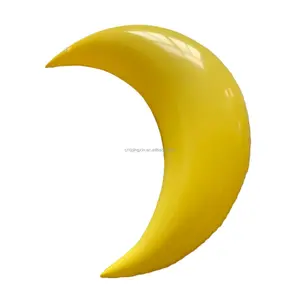 Nhà máy tùy chỉnh PVC Inflatable Moon Float cho bên ngoài trời di động dành cho người lớn nước đồ chơi ngồi có thể ngả giải trí sản phẩm