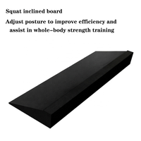 Planche inclinée en mousse EVA pour squats, bloc antidérapant pour talon surélevé, idéal pour l'haltérophilie et les étirements des mollets