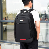 Mochila Escolar Impermeable con Cierre y Logotipo Personalizado para Hombre, con Puerto USB y Protección Antirrobo, Capacidad de 20-36L
