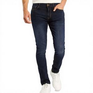 Jeans Clásicos de Mezclilla de Alta Calidad, Lavados con Piedras, Impermeables, de Corte Recto, Cintura Media, Transpirables, para Hombre, Personalizados en Vietnam - Product Image 2