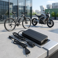 Chargeur de vélo électrique 2026 60V3A 67.2V3A lKCC PSE SII CB CUL PSE GS CE KC RCM Chargeur de batterie au lithium