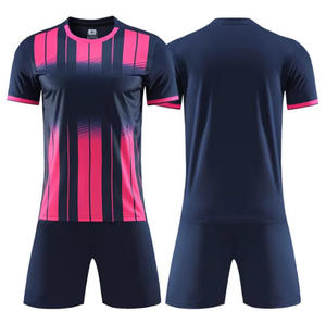 Jersey Sepak Bola Custom Pria Wanita Musim Panas Performa Kompetisi Latihan Cepat Kering 100% Poliester Anti-Bakteri - Product Image 3
