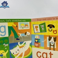 Fabrication en usine de livres éducatifs pour enfants personnalisés pour la petite enfance livres imprimés à la demande de tableau de service pour les tout-petits