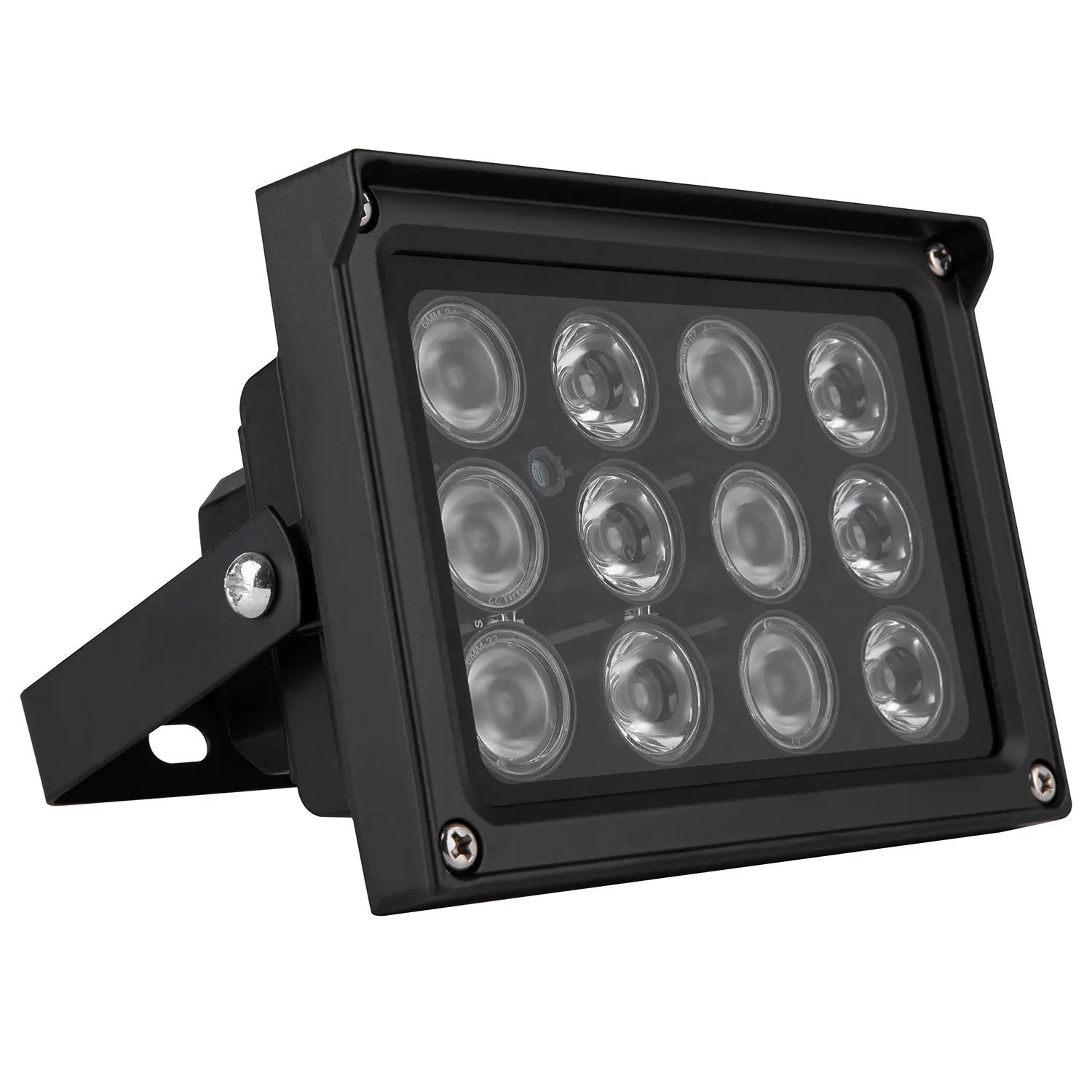 12 LED Wide Angle IR Illuminator Light Waterproof DC12V 850nm Infrared Illuminator for Night Vision Outdoor CCTV Security Camera