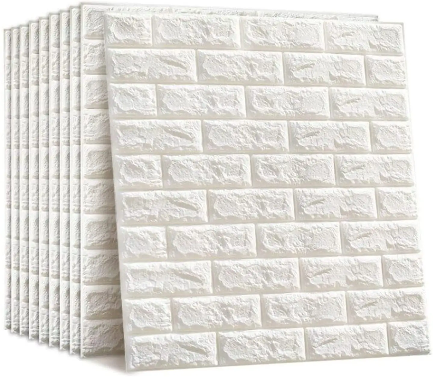 Self-Adhesive Heat Insulation Pe Foam Wallpaper 3d Cheap 3d Wall Paper Panels Foam Wall Panel