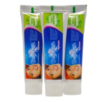 Mini pâtes dentaires organique, sans miel naturel, 1 boîte, aloe vera, xylitol, pâte blanchissante, privée