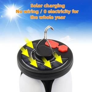 Luci da lavoro a LED <span class=keywords><strong>ricaricabili</strong></span> portatili Multi-funzionali <span class=keywords><strong>lampade</strong></span> da campeggio pieghevoli solari con funzione di emergenza - Product Image 4