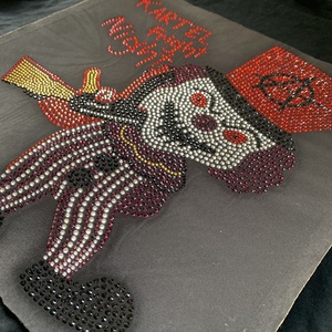 Customization Halloween Rhinestone <strong>Transfer</strong> Designs Hot-fix <strong>Iron</strong> <strong>on</strong> <strong>Transfer</strong> Motif - Product Image 4