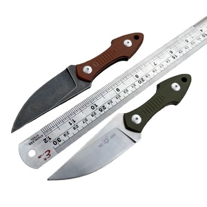 GiantMouse GMF3 Outdoor EDC DIY Hunting Quick-Change Blade Knife 8Cr13MoV 4.0 มม.หนา G10 ไฟเบอร์ด้ามจับป้องกันตัวเองกันลื่น - Product Image 6