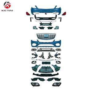 Prix d'usine - Kit carrosserie complet style sport <span class=keywords><strong>S450</strong></span> 18-20 - Mise à niveau facelift pour Mercedes Benz Classe S W221 2014-2017 - Product Image 2