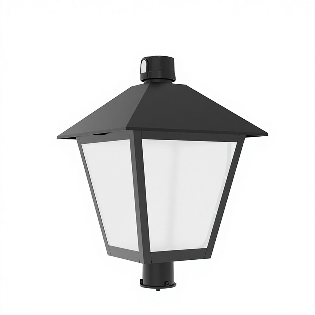 USA Stock 60W 120W 5000K Aluminum Outdoor Pathway Bollard Light 3CCT Changeable LED Post Top Light