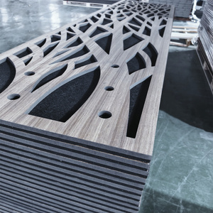 Panel Acústico de Listones de <span class=keywords><strong>Madera</strong></span> Ecológico |   Ladrillo de Sal Acústico para Pared, Ideal para Oficinas, Restaurantes, Spas y Estudios de Yoga - Product Image 3