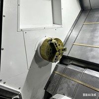 Tour à lit incliné haute rigidité 45° pour quincaillerie, commande numérique GSK 5 axes simultanés, machine-outil robuste