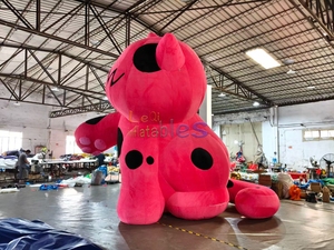 ของตกแต่งเป่าลมรูป<span class=keywords><strong>แมว</strong></span>อ้วน<span class=keywords><strong>ขน</strong></span>าดใหญ่ ขายดี สำหรับโฆษณาและตกแต่งห้างสรรพสินค้า - Product Image 2