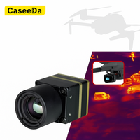 Caméra thermique infrarouge F640, module de caméra thermique 640*512, mini caméra thermique pour la détection d'incendies par drone