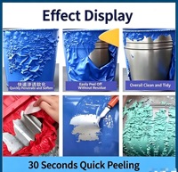 Dégoudronnant industriel pour peinture liquide, produit chimique de décapage de peinture haute performance pour le retrait de revêtements en poudre et de vernis sur métal, approvisionnement en vrac
