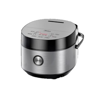 Cuiseur à riz Midea 5L en acier inoxydable avec affichage numérique, cuisson intelligente pour 4-5 personnes - Product Image 1