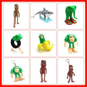 Tung Tung Tung Sahur Figure Llaveros Italian Brainrot Toys Boneco Key Ring Tralalero Tralala Juguete Keychain - Product Image 4