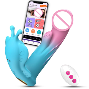 Huevo Vibrador con Control Remoto por Aplicación, Doble Control y Función de Empuje, Masajeador Íntimo para <span class=keywords><strong>Mujeres</strong></span>, Venta al Por Mayor - Product Image 1