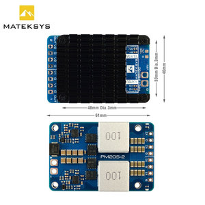 Módulo de Alimentación Original Mateksys PM20S-2 para Drones, Dos Reguladores de Voltaje Reductores Independientes a 85V con Divisor Metálico de 25K - Product Image 2