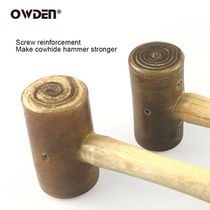 Martillos de Cuero Profesionales OWDEN de Tamaño Extra, Martillos de Cuero Crudo para Manualidades, Herramientas de Grado Profesional con Soporte OEM y ODM - Product Image 4