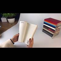 LOGO Anpassbares Mini Tragbares Notizbuch A7/A6 mit Gummiband Taschen-Notizbuch Bürobedarf Schulbedarf Tagebuch Notizbuch Individualisierbar